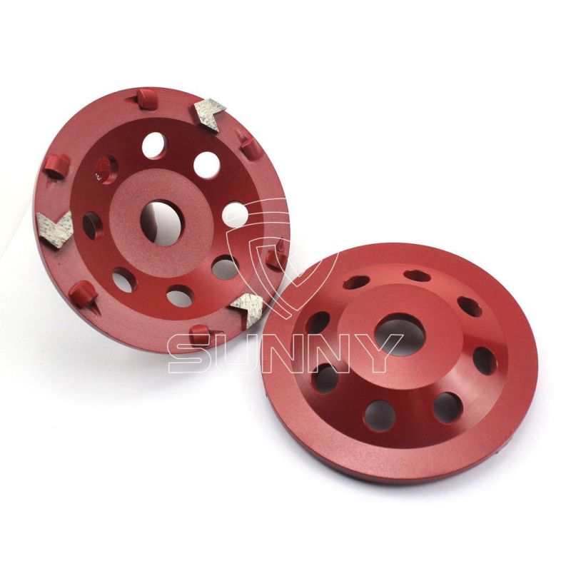 PCD Segment Diamond Grinding Cup Wheel for Concrete