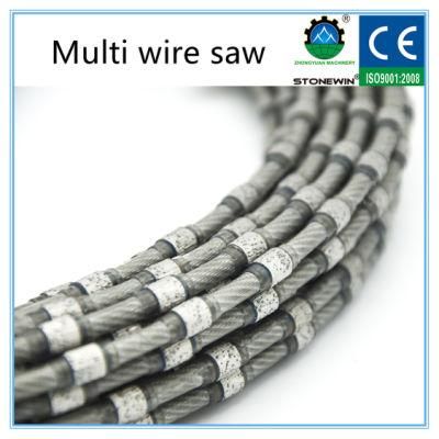 High Consistency Performance Diamond Wire Saw Stone Processing