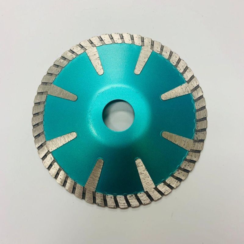 5inch Hot Press Sintered Concave Diamond Cutting Disc Turbo Segments