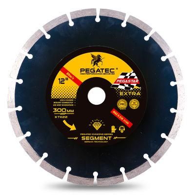 Pegatec 300mm Diamond Tool Cutting Wheel Saw Blade for Wood