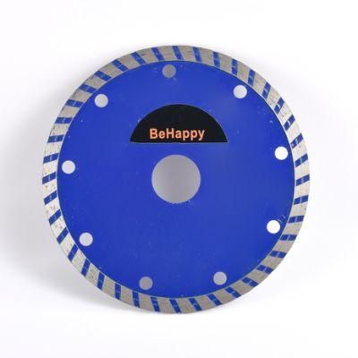 Behappy Diamond Saw Blade, Continuous Rim Diamond Blade for Porcelain, Tile, Brick, Granite and Concrete