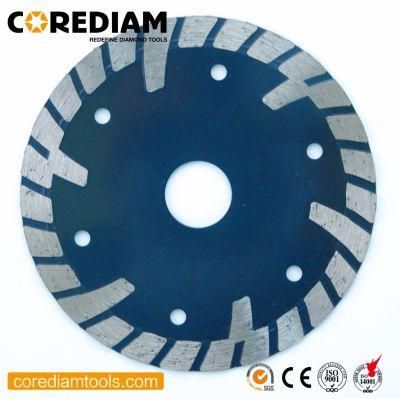 Turbo Granite Blade with Protective Segments for Stone Materials/Diamond Tool/Cutting Disc