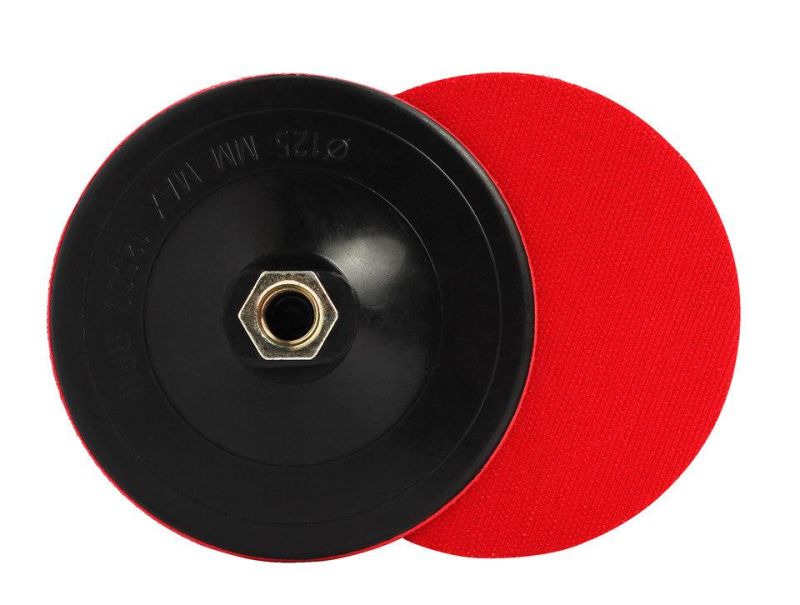 Red M14 5/8-11 Plastic Backer Pad for Angle Grinder