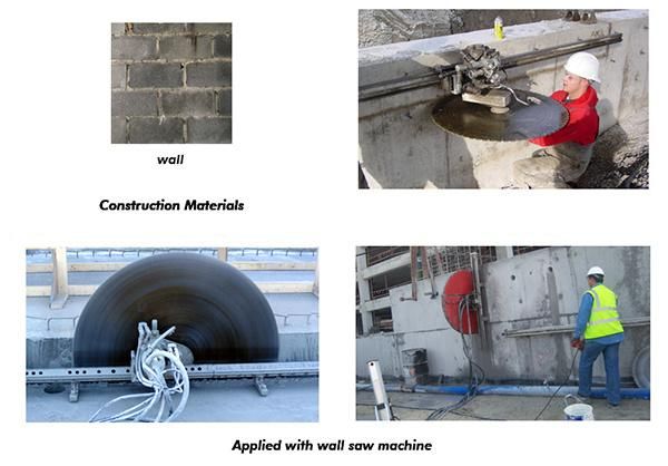 Wall Saw Blade with U Segment