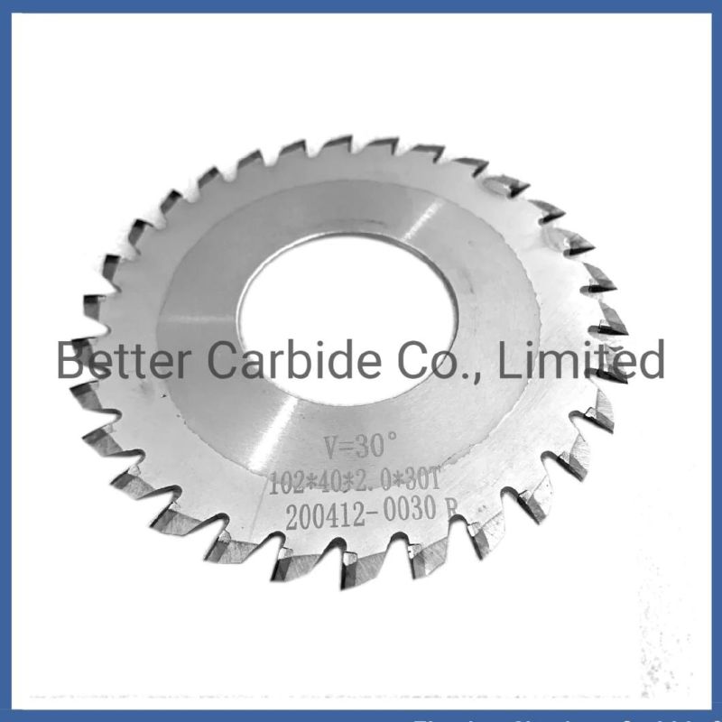 Machining Cemented Carbide PCB Blade - Tungsten Saw Blade