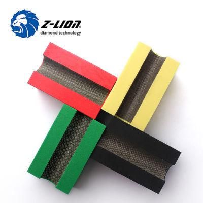 Z-Lion Electroplating Glass Hand Sanding Pad for Fiber Glass Polishing