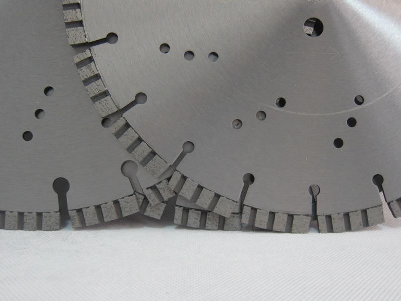 Fast Cutting Turbo Diamond Saw Blade for Reinforced Concrete