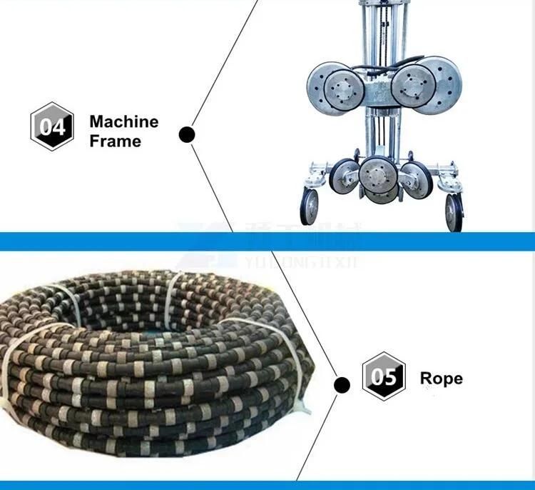 Hand Diamond Underwater Wire Cutting Rock Saw