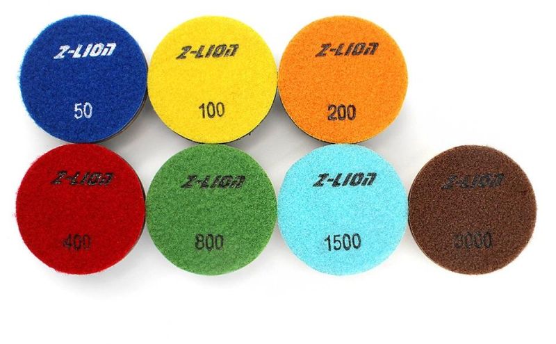 New 3in Diamond Resin Bond Wet Abrasive Polishing Wheel for Concrete Terrazzo Floor