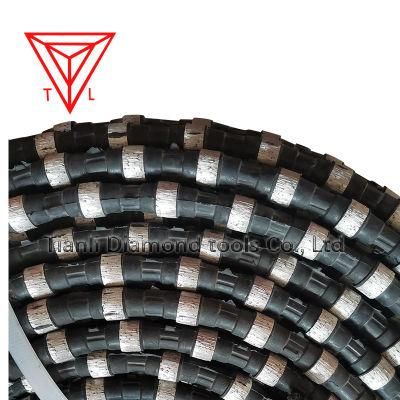 Diamond Serrated Rope Saw for Quartzite