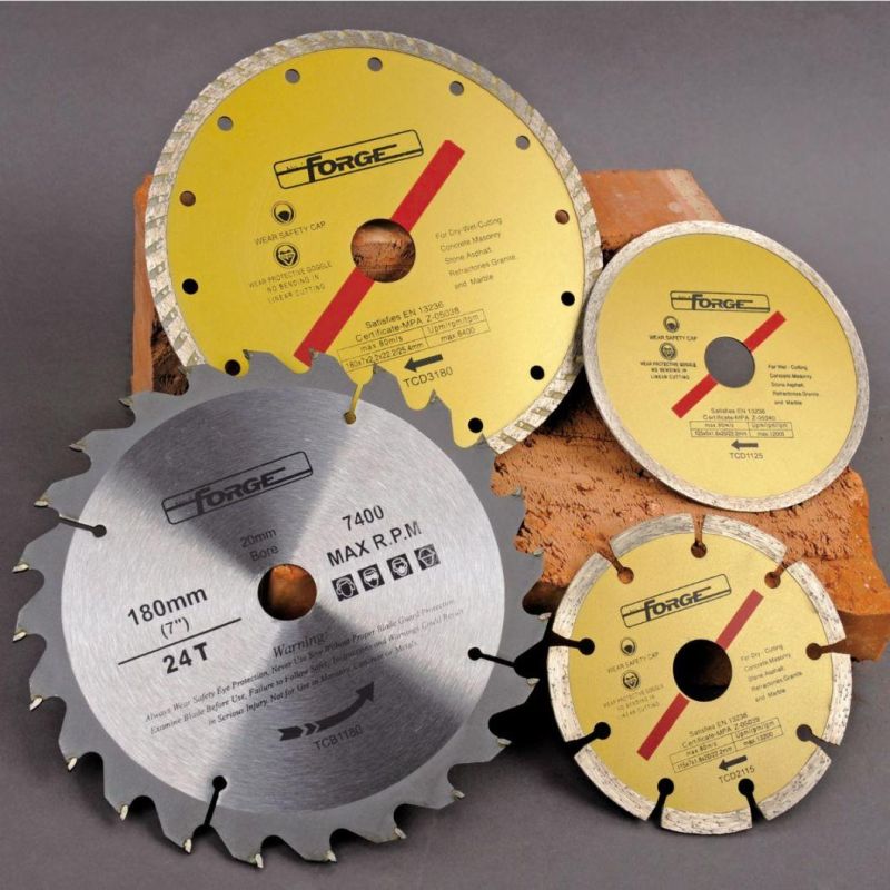 125mm (5") Cutting Disc Continuous Rim Diamond Blades