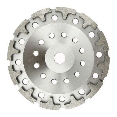 Durable T Row Cup Grinding Wheel for Fast Grinding on Concrete and Other Materials