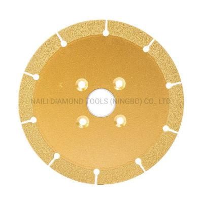 Qifeng Manufacturer Power Tools Diamond Cutting Wheel/Vacuum Brazed Diamond Circular Saw Blade for Stones