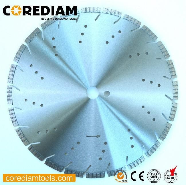 350mm Laser Welded Diamond Concrete Blade/Diamond Saw Blade/Diamond Tool