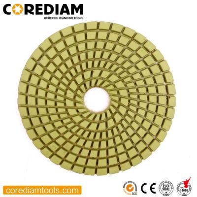 4&prime;&prime; Flexible Diamond Wet Polishing Pads for Marble &amp; Granite