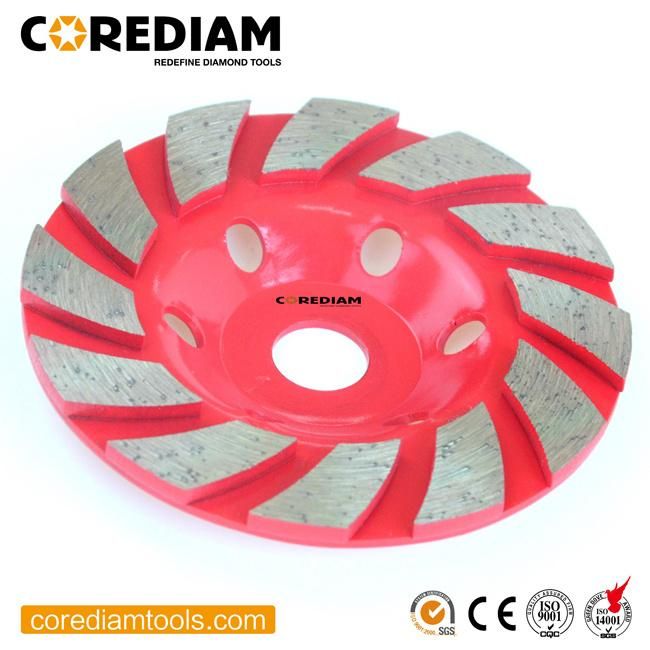 4.5-Inch Sintered Turbo Grinding Cup Wheel/Diamond Tool/Grinding Tools