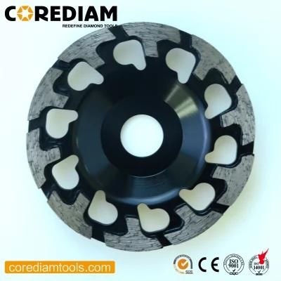 4.5 Inch T Segment Grinding Cup Wheel for Concrete Price/Diamond Tool