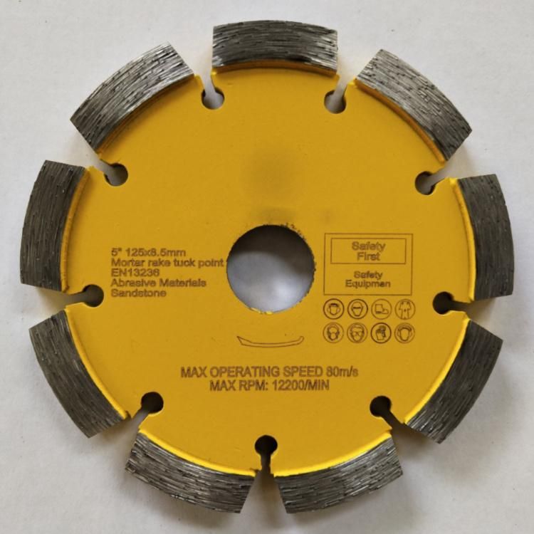 Diamond Laser Welded Tuck Point Saw Blades for Concrete Mortar Removal