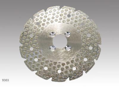 Electroplated Grinding and Cutting Diamond Blade