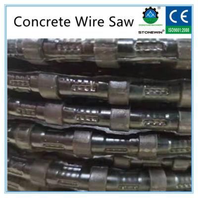 11.5mm Diamond Wire Saw for Cutting Reinforced Concrete Steel Cable