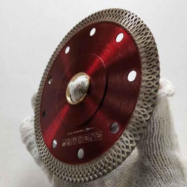 115mm Mesh Thin Turbo Diamond Cutting Saw Blade for Porcelain Tile Cutting Disc