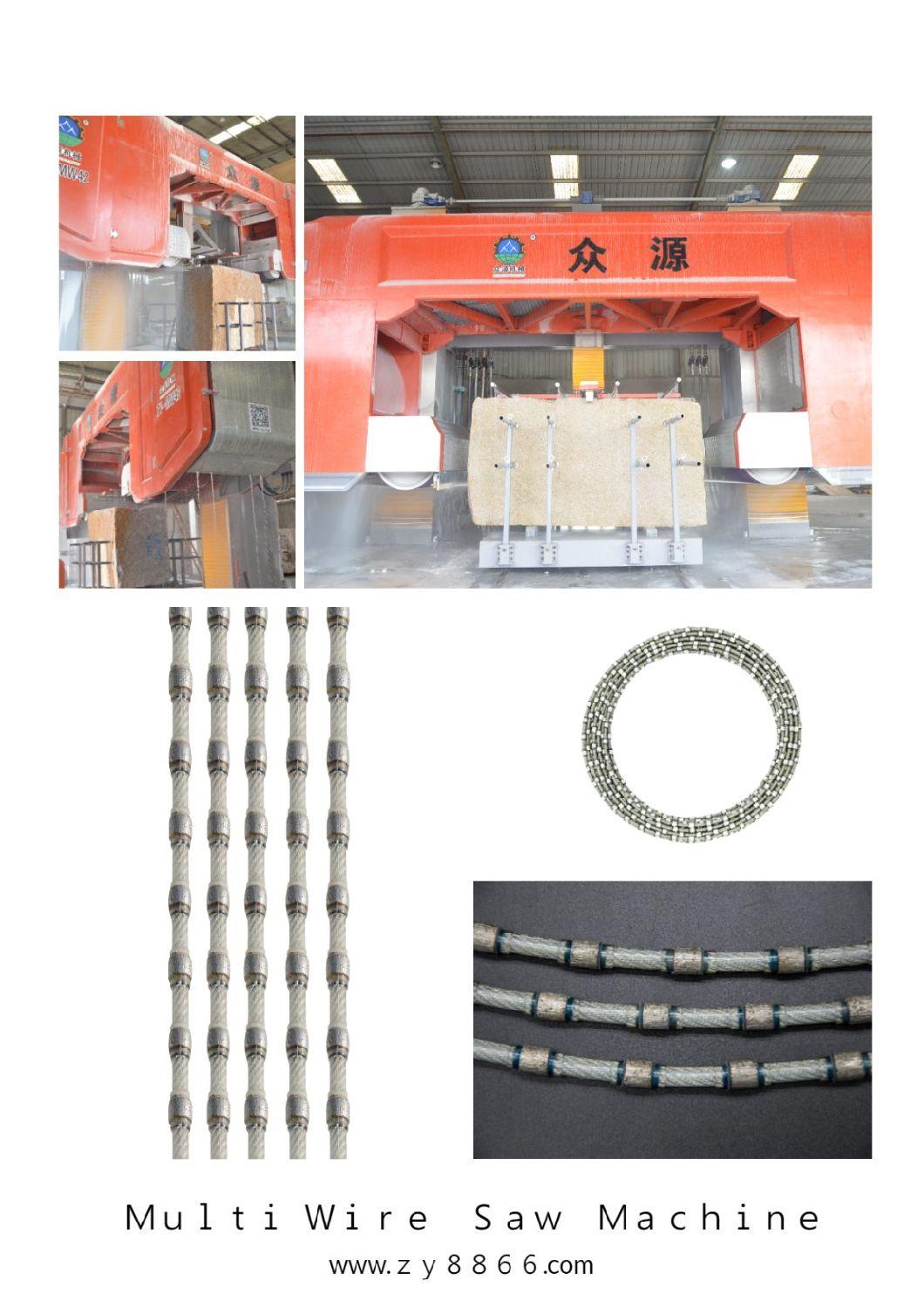 Multi Wire Saw for Granite Block Processing 7.3mm