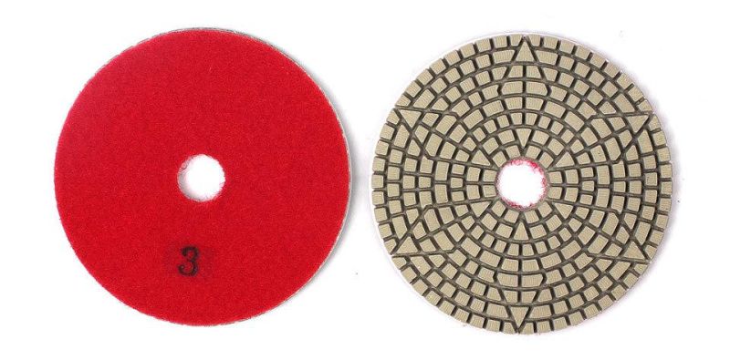 Diamond 3 Steps Polishing Pad Tool for Stone/Quartz Dry and Wet Use