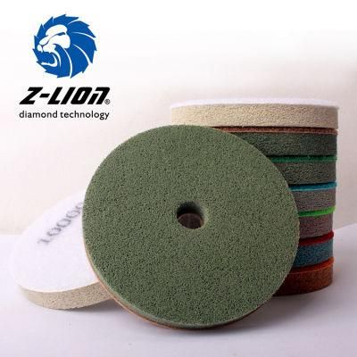 Diamond Nylon/Fiber/Sponge Polishing Pad for Concrete Floor Cleaning