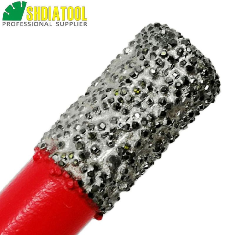 Vacuum Brazed Porcelain Tile Core Drilling Bit Diamond Drills Hole Saw Hole Cutter Diamond Drilling Bits