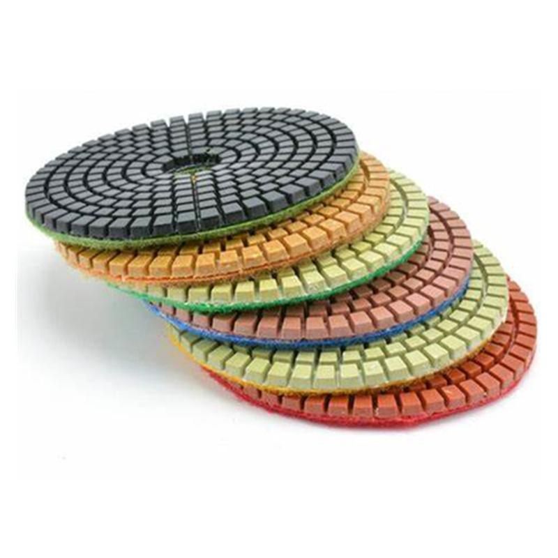 Stone Granite Marble Wet Used Flexible Diamond Polishing Pad