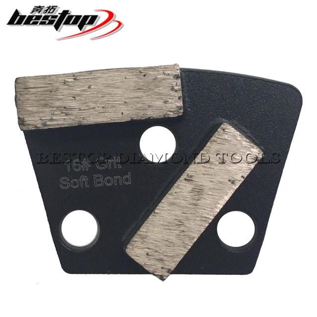 Trapezoid Concrete Diamond Grinding Shoes for Asl Grinder