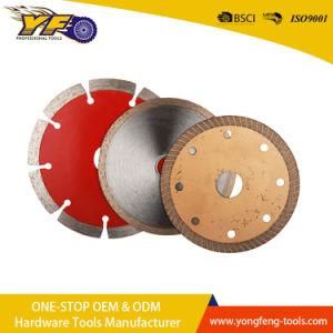 Sintered Diamond Cutting Saw Blade for Dry and Wet Cutting Concrete, Asphalt, Marble,