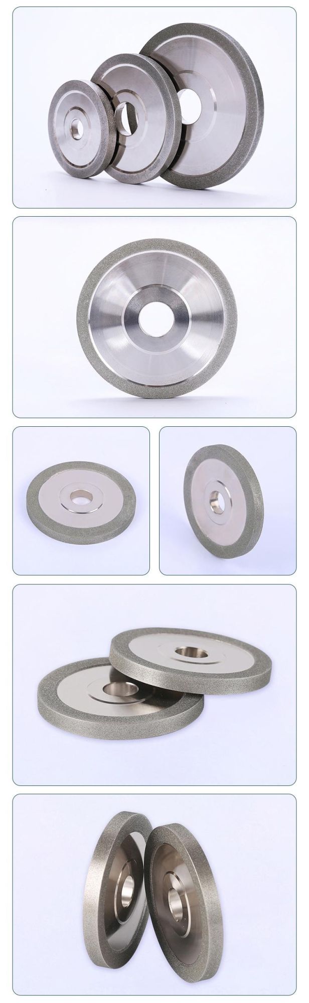 1A1 Flat Electroplated Bond Diamond Grinding Wheel