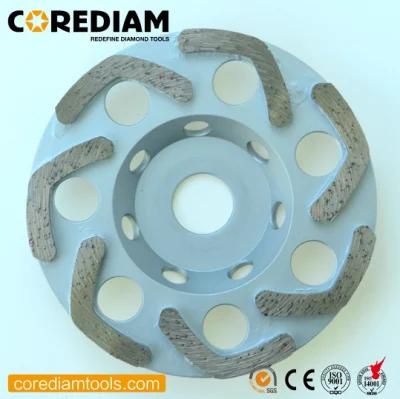 D125 F Segment Grinding Cup Wheel/Diamond Cup Wheel/Diamond Tool