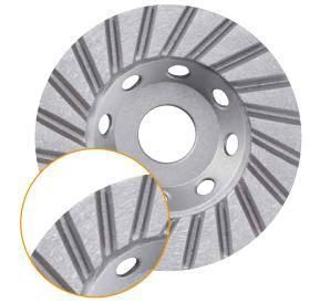 Turbo Brazed Diamond Saw Cup Wheel