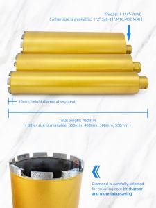 Diamond Core Bit for Granite Drilling