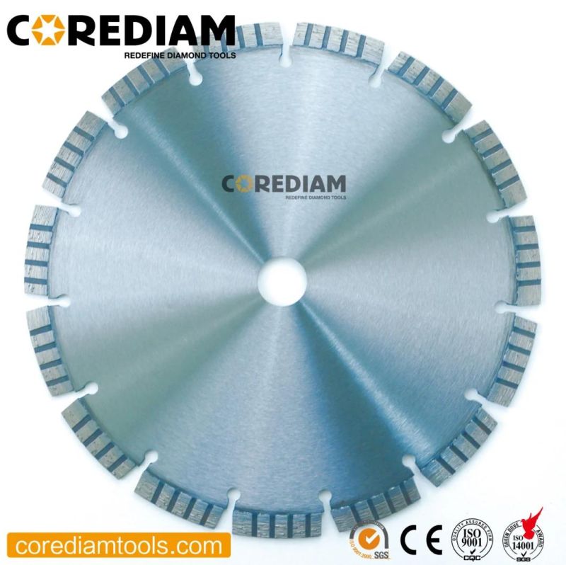 All Size Diamond Turbo Blade with Superior Fast Cutting Speed for Bricks, Slate, Concrete and Masonry/Laser Welded Diamond Saw Blade/Diamond Tool