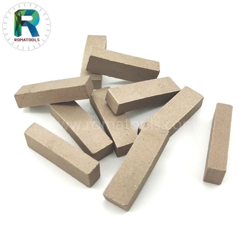 40X8X12mm Diamond Tips Segment for Marble Cutting From Romatools