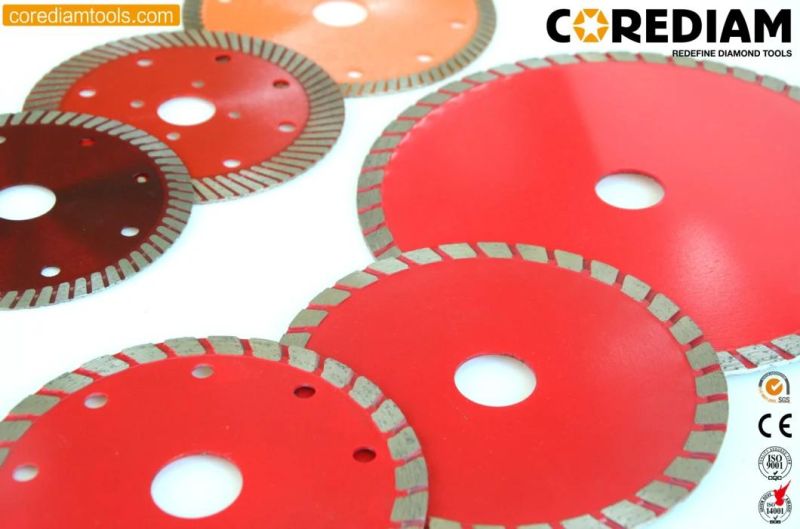 D180 Sintered Wave Turbo Segment Diamond Saw Blade