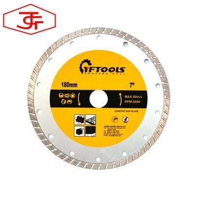 180mm Marble Granite Stone Cutting Circular Diamond Saw Blade