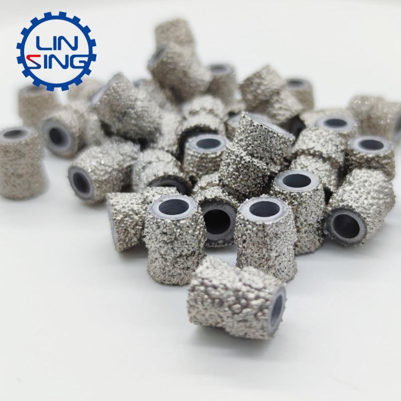 Dia: 10.5mm Vacuum Brazed Wire Saw Diamond Beads for Marble Mining