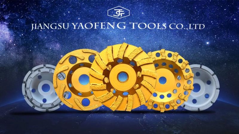 Diamond Double Row Grinding Cup Wheel for Granite