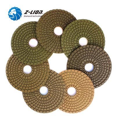 Resin Bond 4inch Diamond Grinding Wheels Wet Polisihng Pad