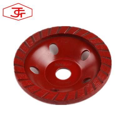 Diamond Turbo Type Grinding Cup Wheel for Marble