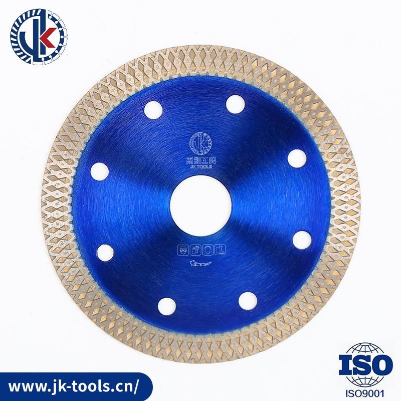 105mm Widened Hot Pressed Segmented Diamond Saw Blade for Ceramic Cutting