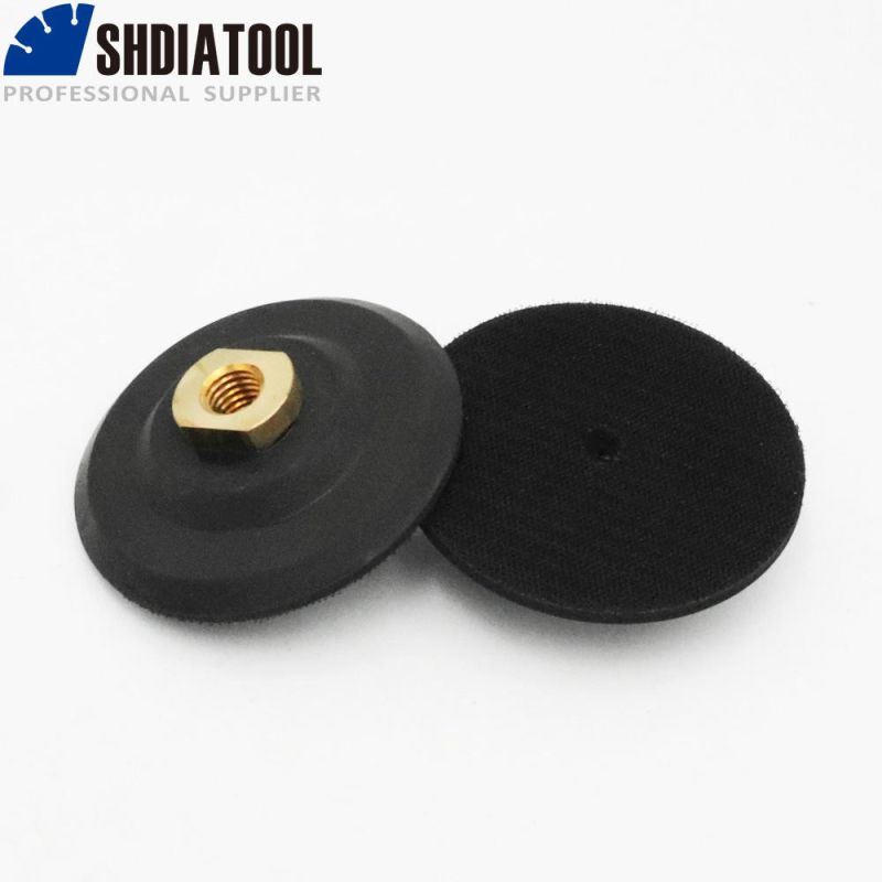 4inch Meidum Hard Rubber Back Pad for Diamond Polishing Pads