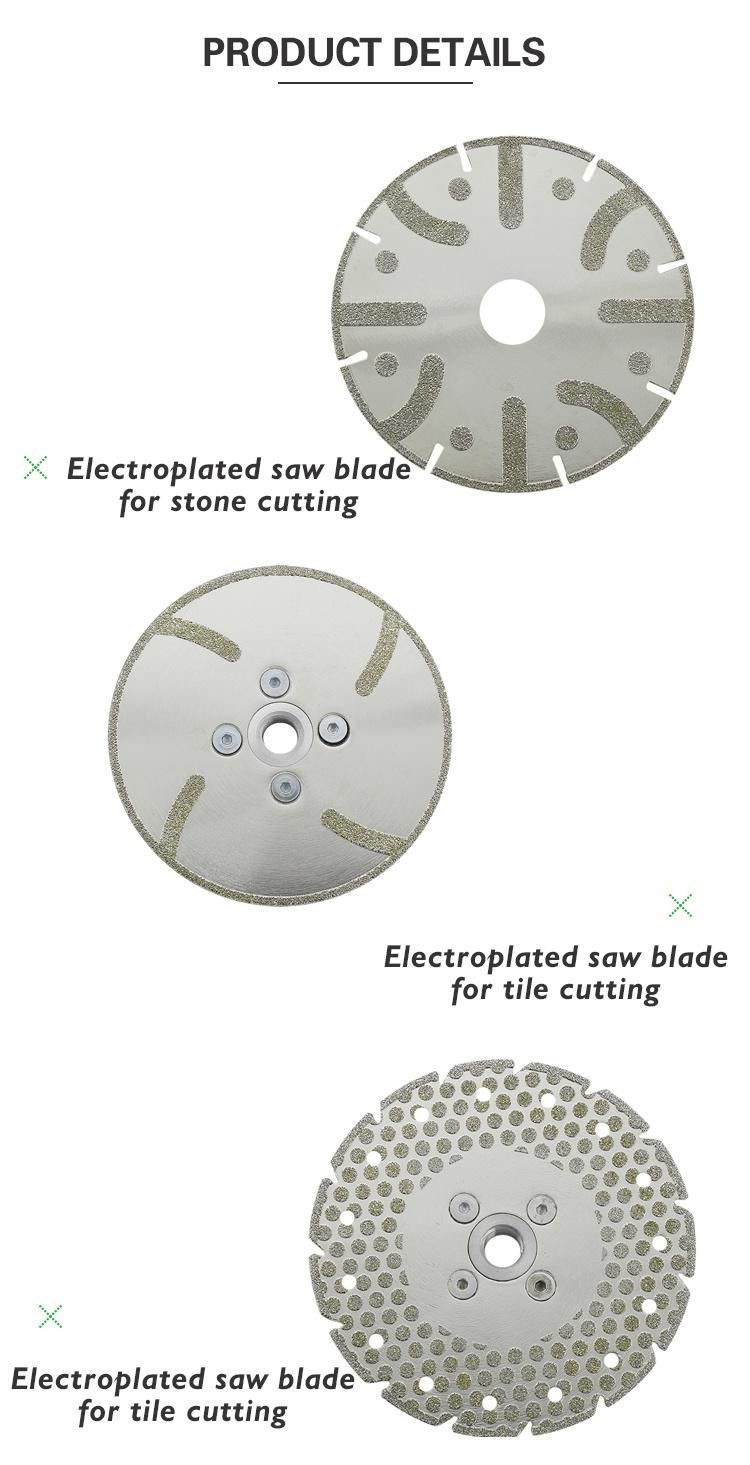 Fast Cutting Speed Diamond Circular Blade for Grinder