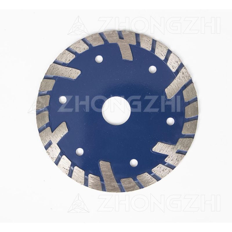 5′′ Continuous Rim Diamond Turbo Saw Blade for Stone Grinding