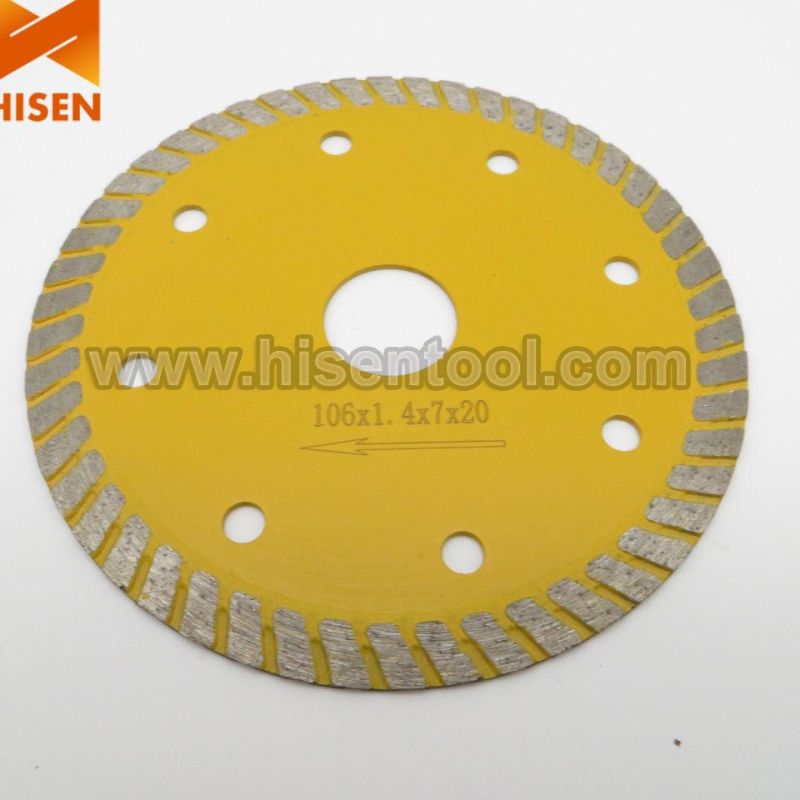 Continuous Rim Diamond Disc for Tile Cutting