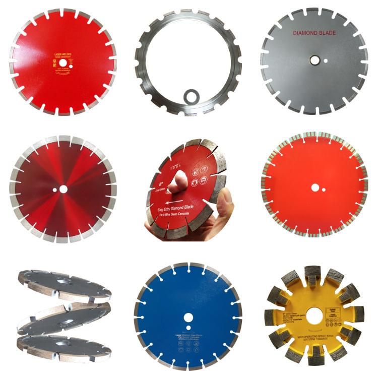 Laser Welded Concrete Cutting Tool Diamond Saw Blades for Construction